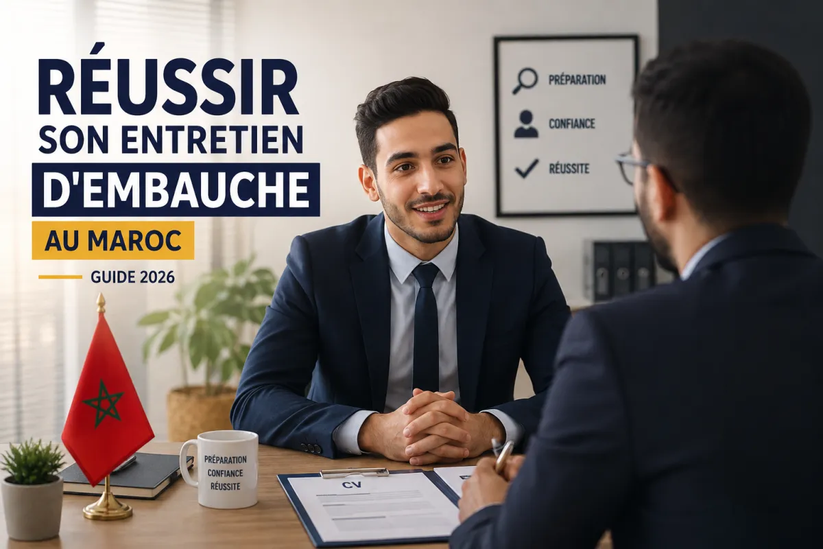 Réussir son entretien d'embauche au Maroc : guide 2026