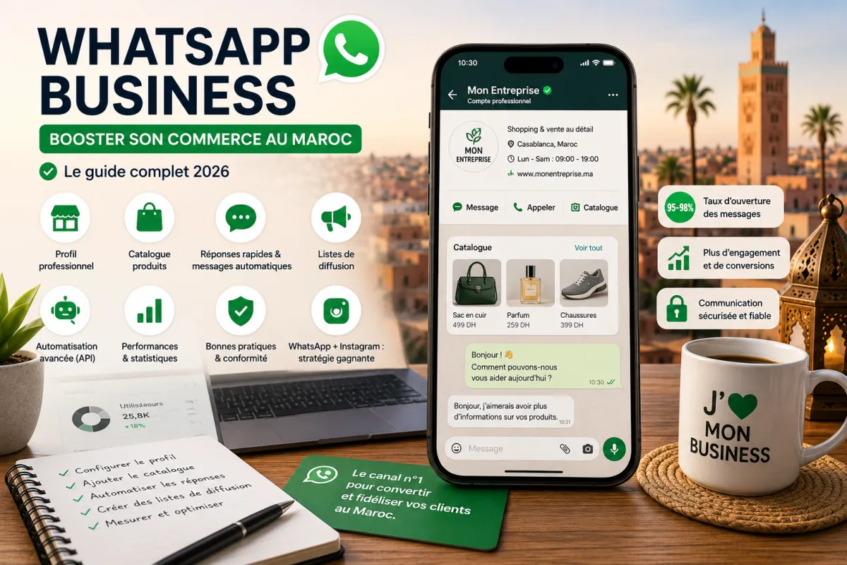 WhatsApp Business : booster son commerce au Maroc