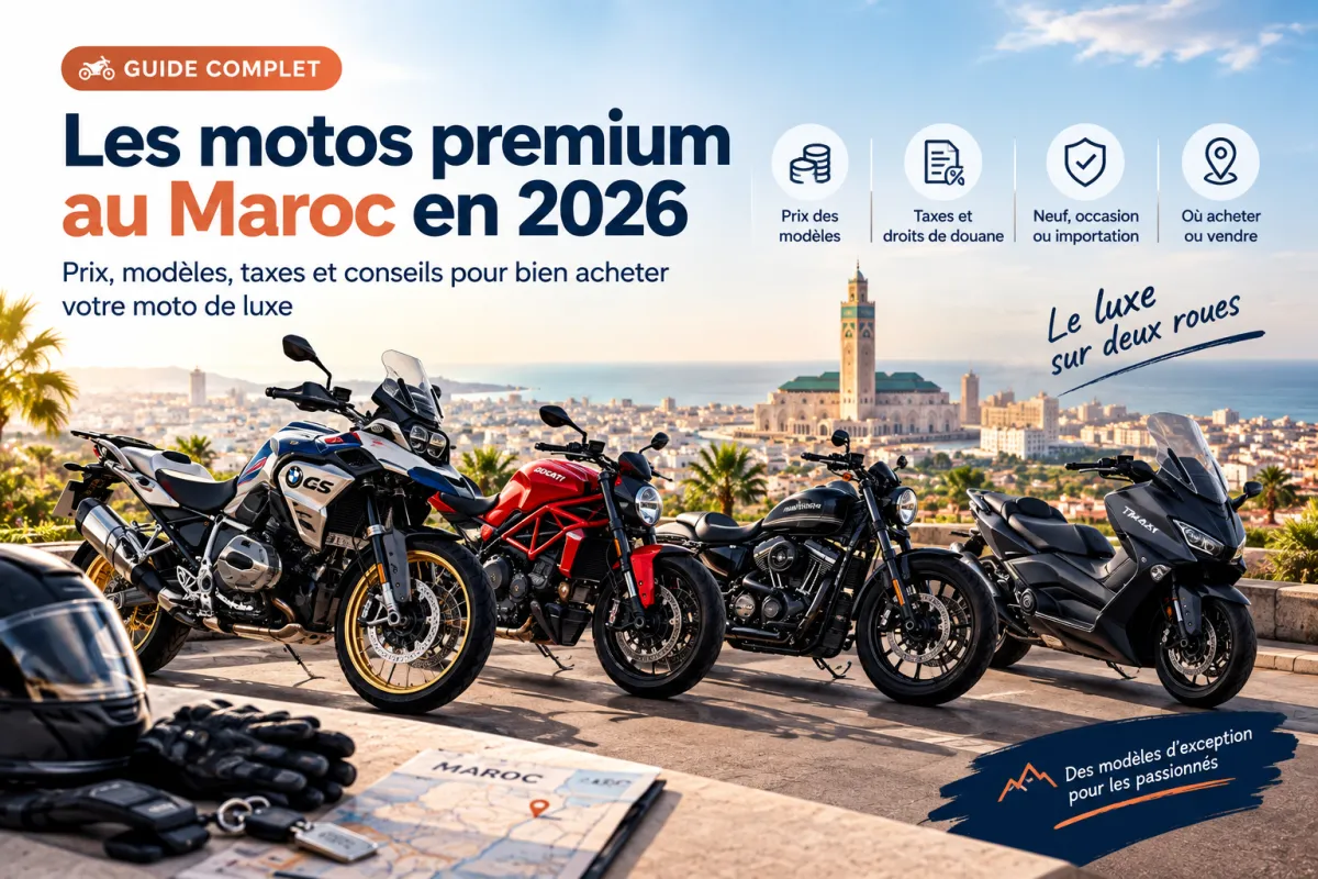 Les motos les plus chères au Maroc en 2026