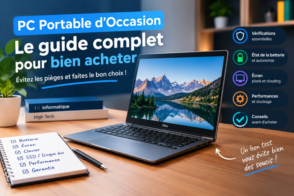 Acheter un PC portable d'occasion au Maroc : les points à vérifier