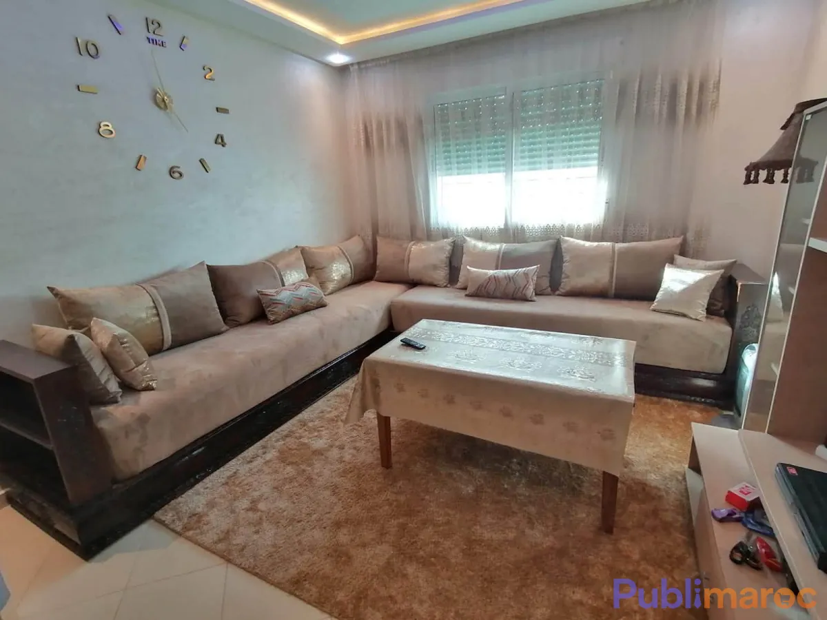 Magnifique Appartement Meublé à Louer – Témara (Secteur El Hachmia) photo 1