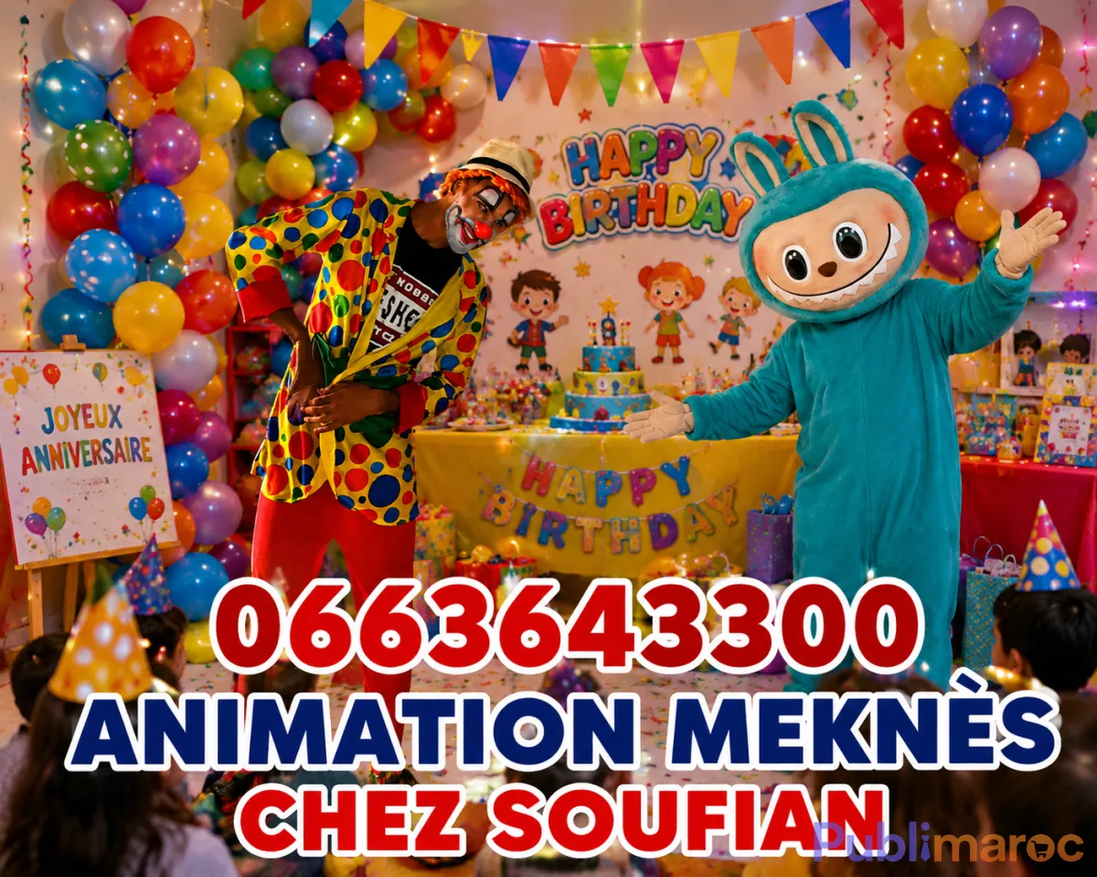 Anniversaires animation