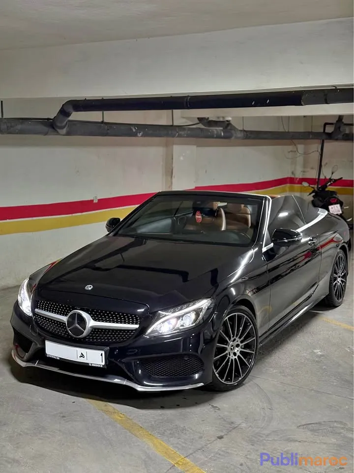Mercedes-Benz C220d Cabriolet AMG Line + (Modèle 2018)