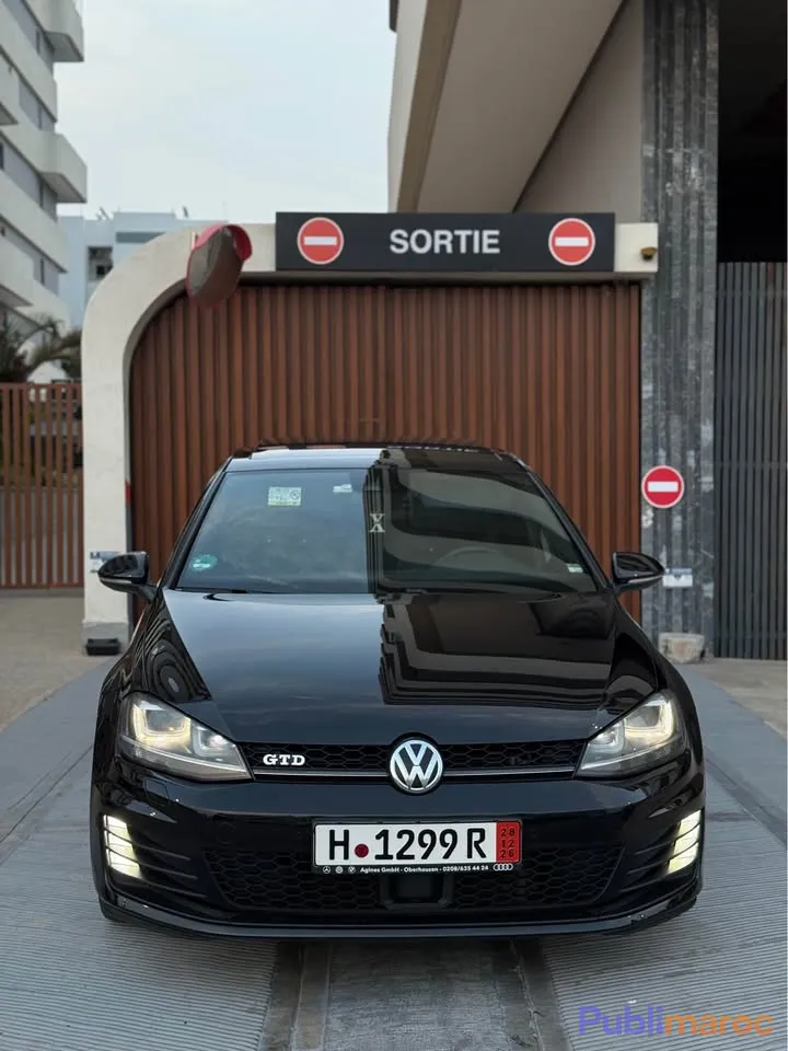 Volkswagen Golf 7 GTD (Modèle 2016 / Dédouanée 2026) – Casablanca