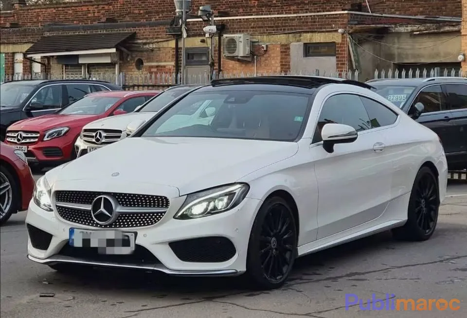 Mercedes-benz c220 amg pack coupé – casablanca photo 2