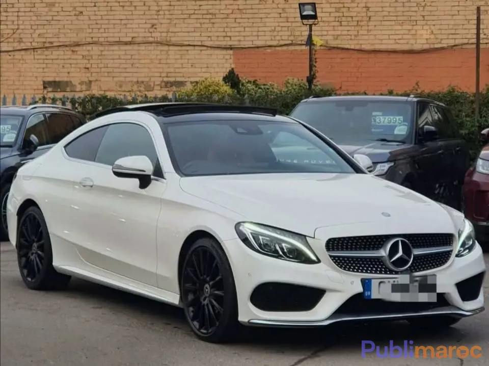 Mercedes-benz c220 amg pack coupé – casablanca photo 4