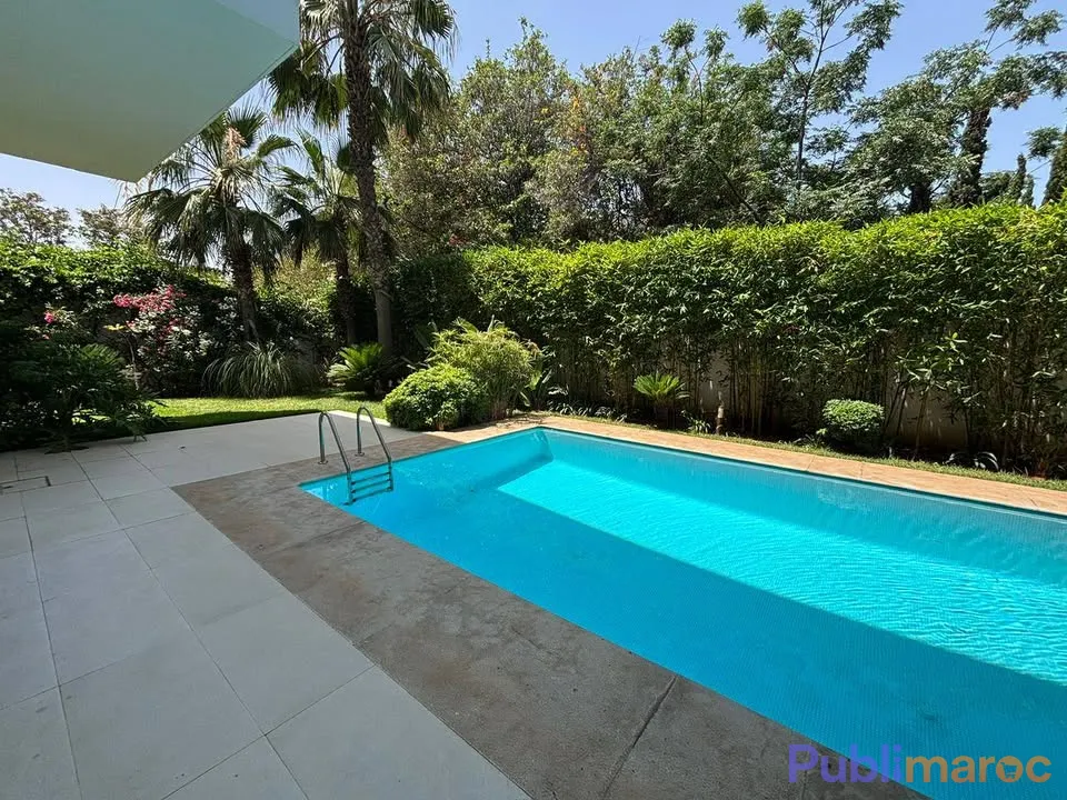 Location - villa d'exception vide 600 m² – californie (casablanca) photo 5