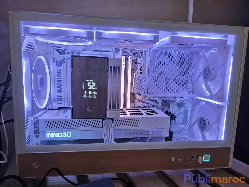 Setup gaming & workstation compact ultra performant + écran oled