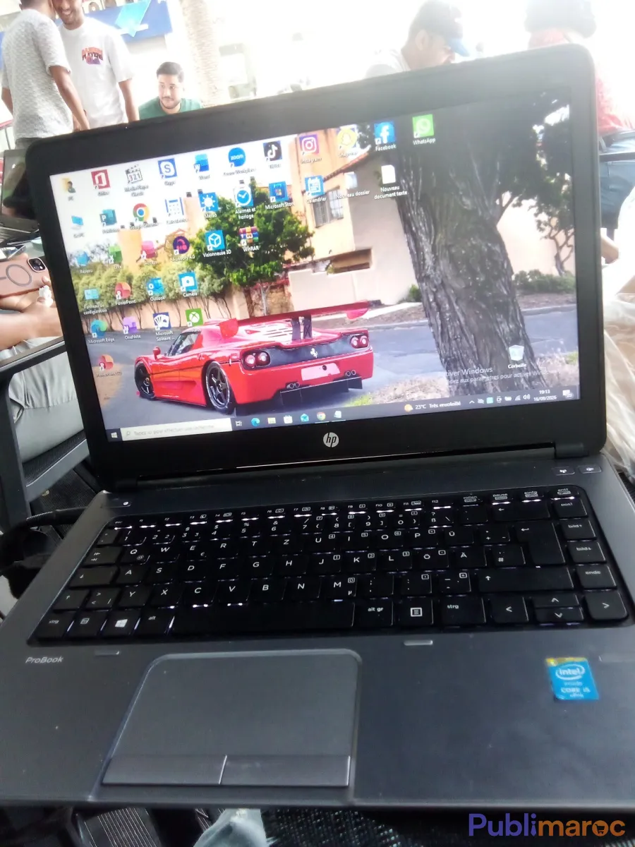 Pc portable HP Probook i5 G4 Clavier Allumer 8Go RAM 500Go Disc Dur