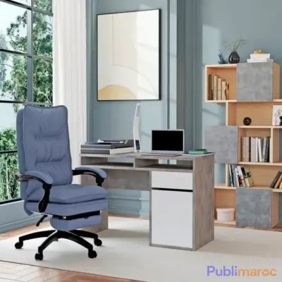 Lampe de bureau à cadran WALLY blanc photo 5