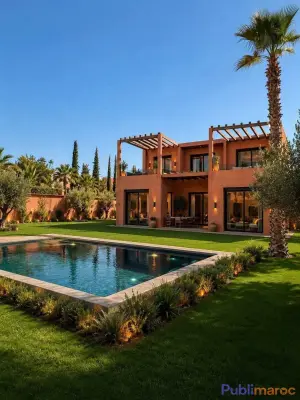 Villa Semi-Finie à Vendre – Route de l'Ourika (Marrakech) photo 2