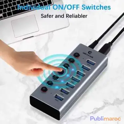 Hub 7 ports USB 3.0 photo 3