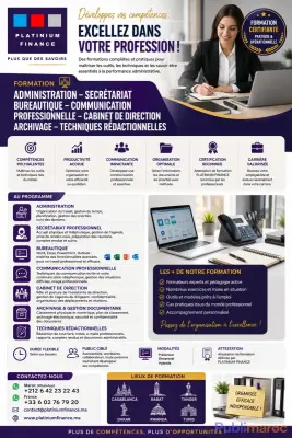 ADMINISTRATION – SECRÉTARIAT – BUREAUTIQUE – COMMUNICATION PROFESSIONNELLE photo 1