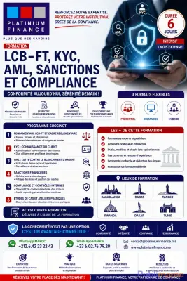 LCB-FT - KYC - AML - SANCTIONS INTERNATIONALES - COMPLIANCE photo 1