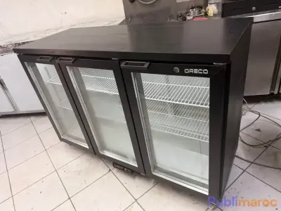 SOUS COMPTOIR VITRÉ RÉFRIGÉRÉ CORECO (1,40 m) À VENDRE photo 4
