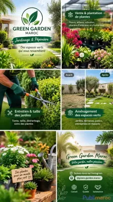 Service Jardinage pépinière & Aménagement des espaces verts