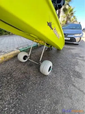 KAYAK DE PÊCHE SKIFF 4,10m – ÉQUIPÉ + MOTEUR MERCURY 2.5 CH + GPS/SONDEUR GARMIN photo 5