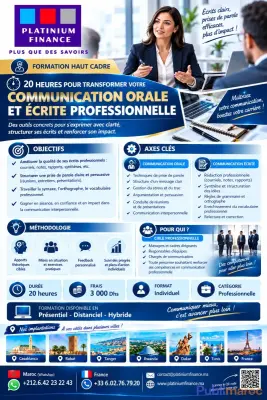 20 HEURES POUR TRANSFORMER VOTRE COMMUNICATION PROFESSIONNELLE