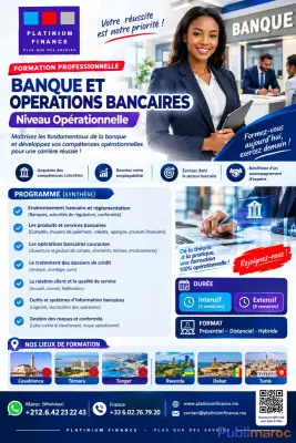 FORMATION BANQUE & OPÉRATIONS BANCAIRES photo 1
