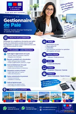 FORMATION METIER - GESTIONNAIRE DE PAIE photo 1