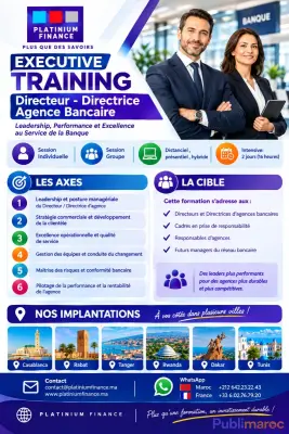 DIRECTEUR / DIRECTRICE D’AGENCE BANCAIRE