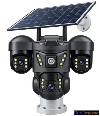 Caméra Solaire 4K