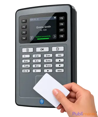 Terminal de contrôle  d’accès par carte RFID