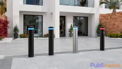 Bornes escamotables automatiques
