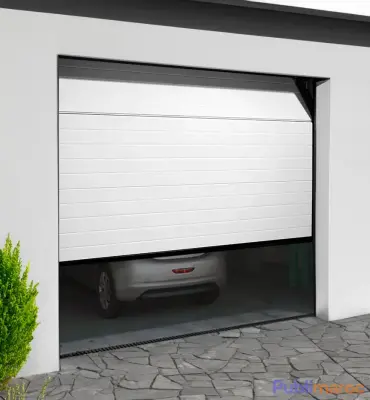 Porte de garage  sectionnelle automatique photo 2
