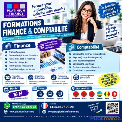 FORMATIONS CADRES – FINANCE ET COMPTABILITE