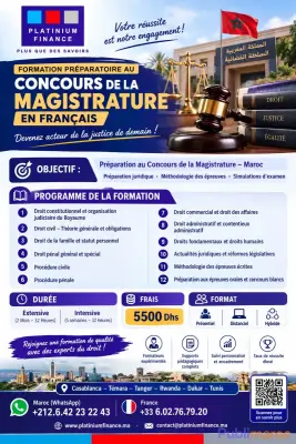 PRÉPARATION AU CONCOURS DE LA MAGISTRATURE – Langue Française