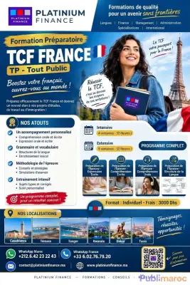 PRÉPARATION INDIVIDUELLE – TCF TP – TOUT PUBLIC NIVEAUX C1 – C2 photo 1