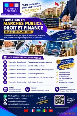 FORMATIONS EN MARCHÉS PUBLICS – DROIT – FINANCE – CONFORMITÉ